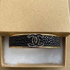 CHANEL cuff bracelet
